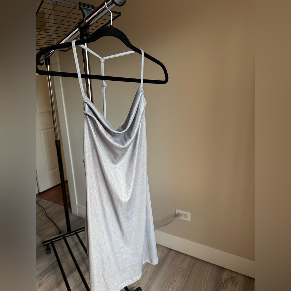 H&M Silver Dress